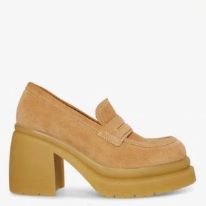Steve Madden Louise Penny Loafer Sand Size 7